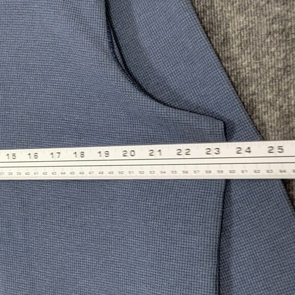 Eddie Bauer Shirt Mens XL Blue Quartz Trail Thermal Crew Neck Waffle Knit - Picture 7 of 13